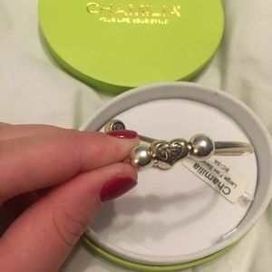 Sweet 16 heart bangle